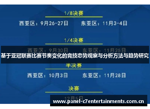 基于亚冠联赛比赛节奏变化的竞技态势观察与分析方法与趋势研究